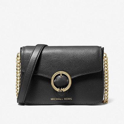 Michael Kors Wanda Small Pebbled Leather Crossbody Bag